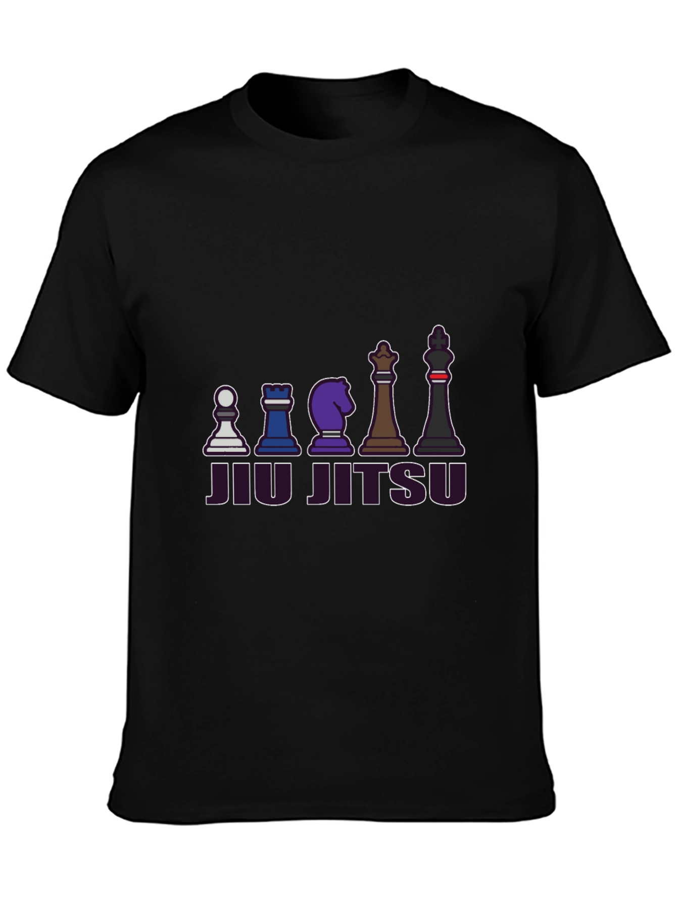 Jiu Jitsu Chess Piece T-Shirt