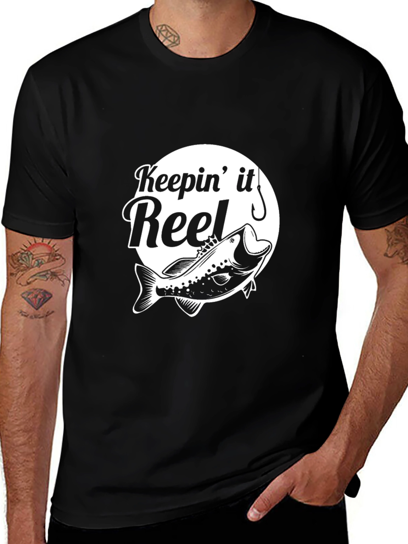 Keepin It Reel Fishing T-Shirt - Anglers Delight