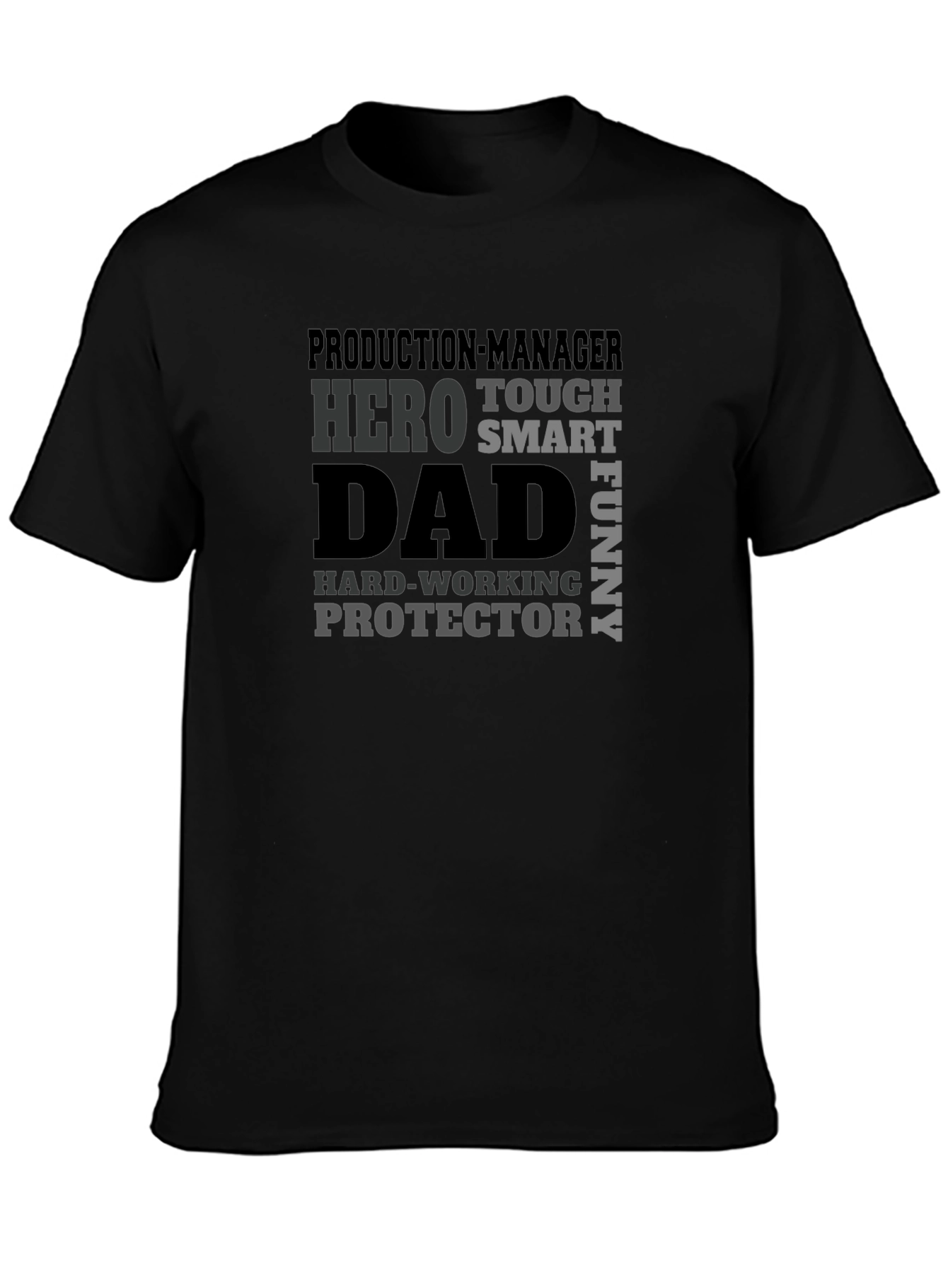 Production Manager Dad Hero T-Shirt