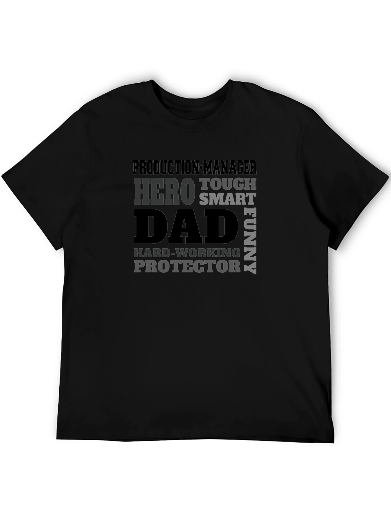 Production Manager Dad Hero T-Shirt