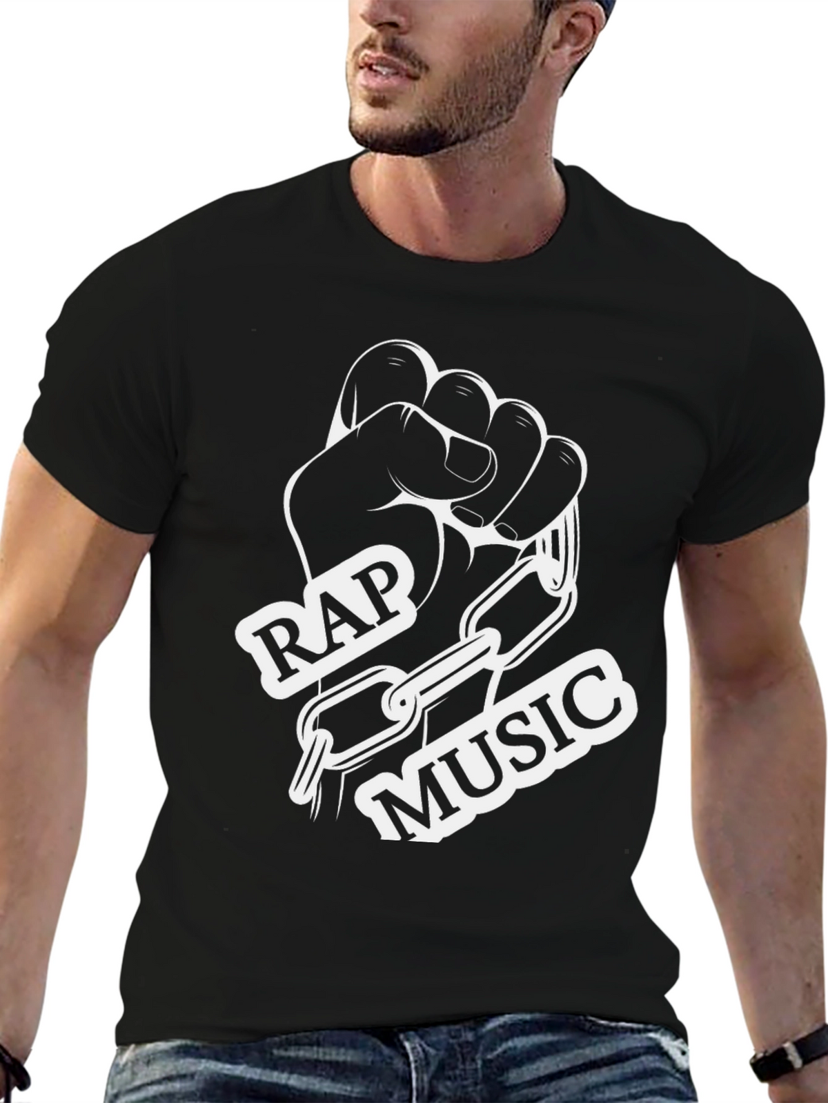 Rap Music Graphic T-Shirt
