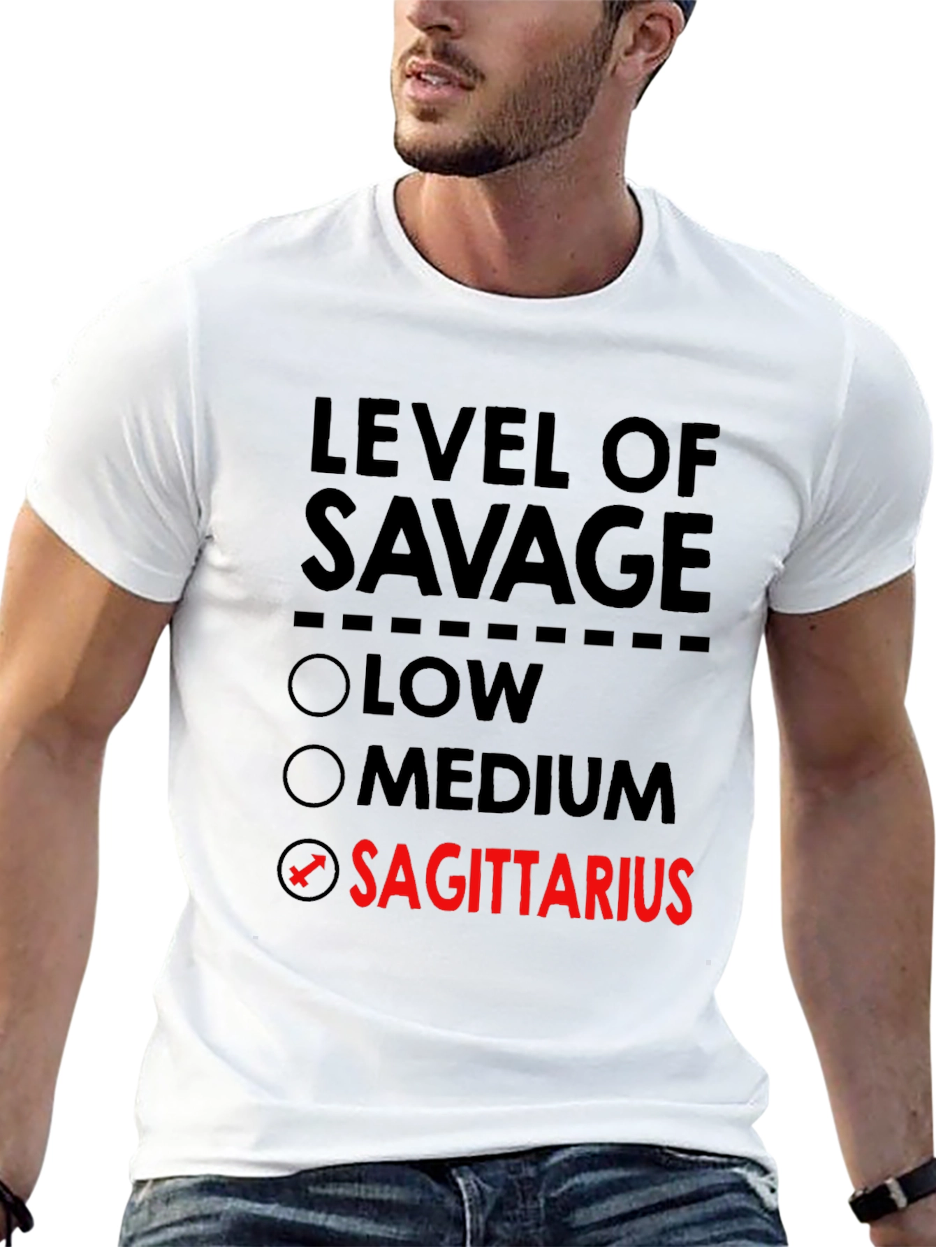 Level of Savage Sagittarius T-Shirt
