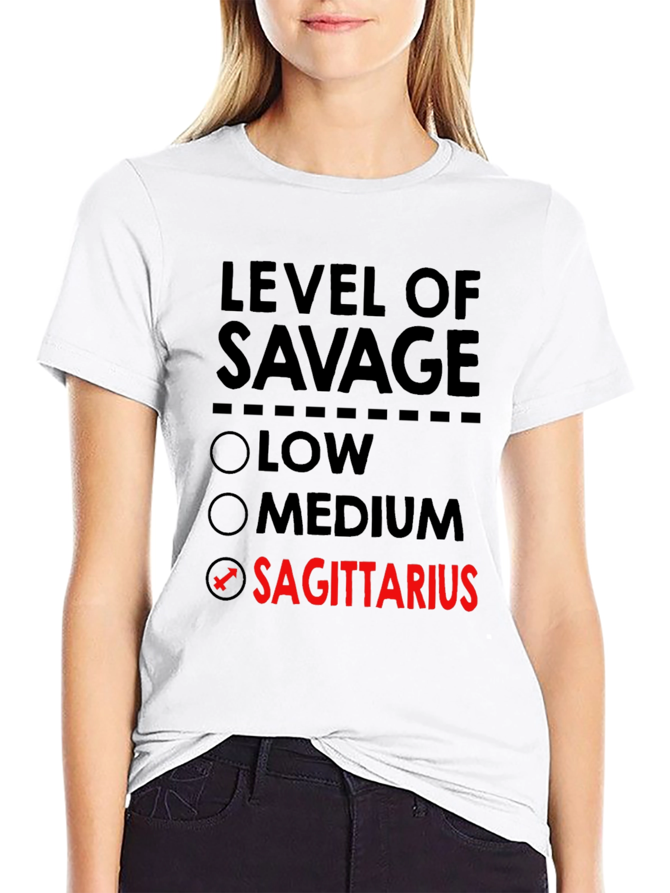 Level of Savage Sagittarius T-Shirt
