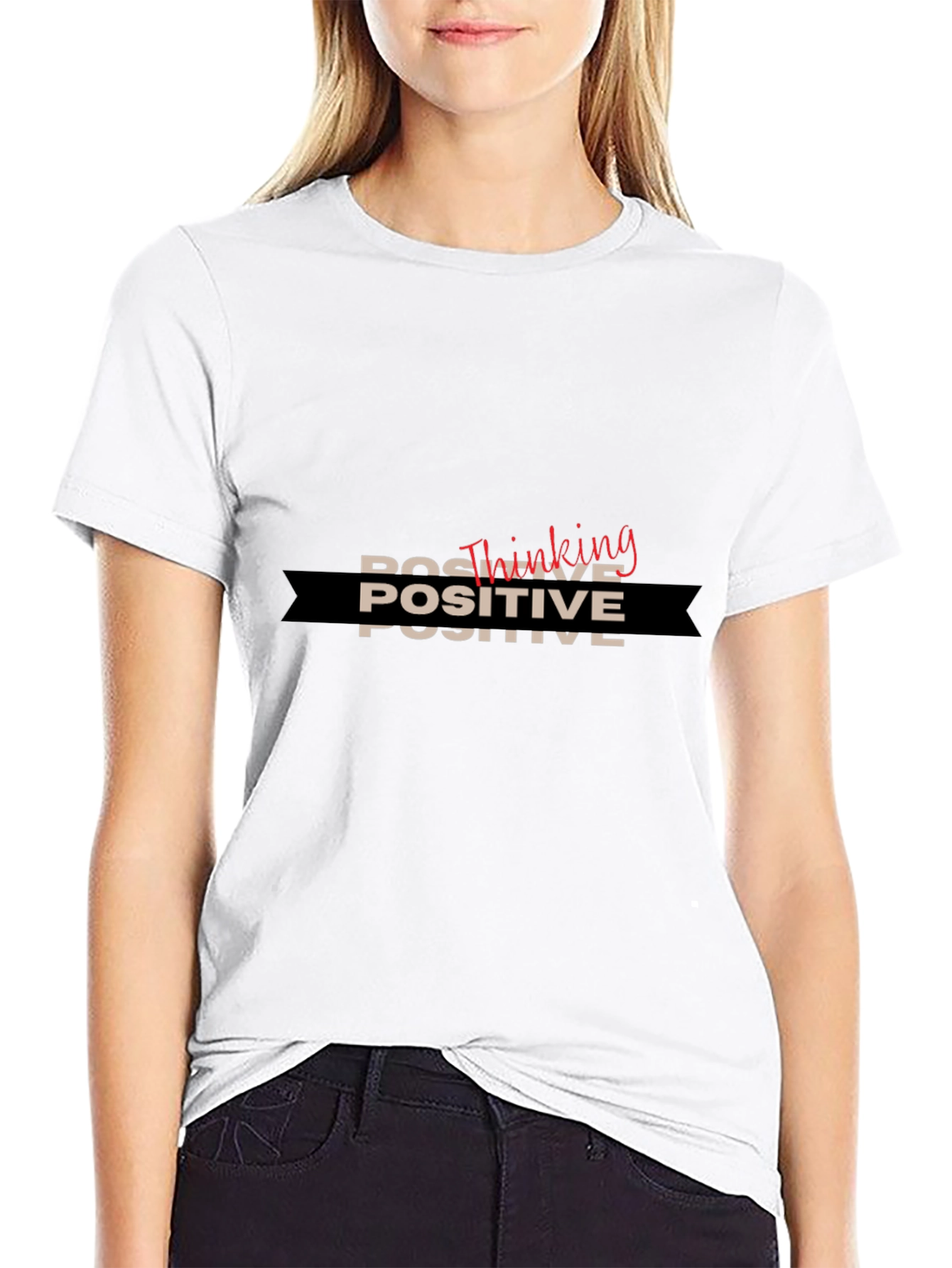 Positive Thinking Graphic T-Shirt - Unisex
