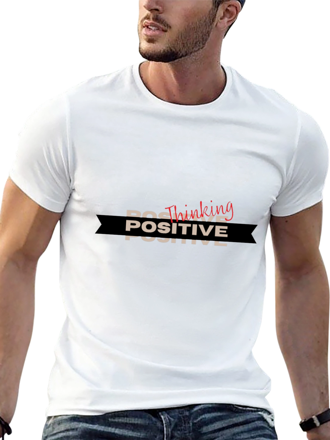 Positive Thinking Graphic T-Shirt - Unisex