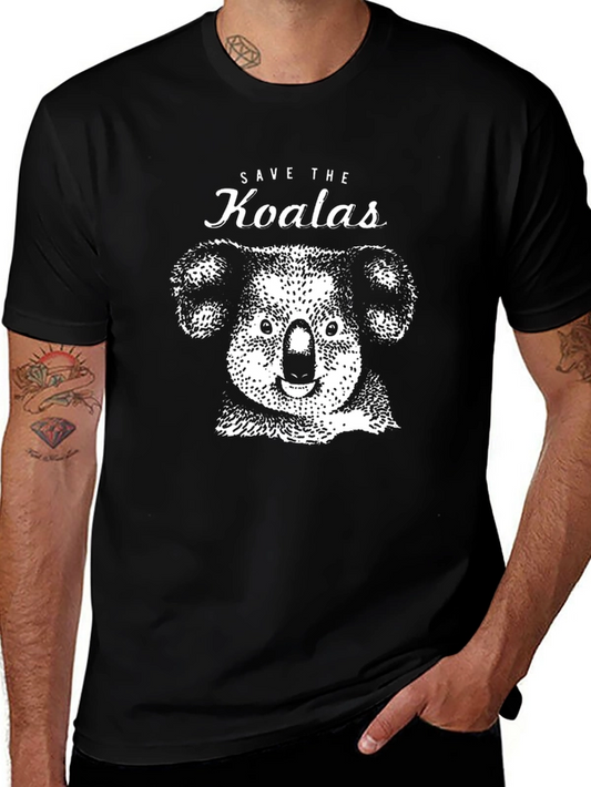 Save the Koalas Graphic T-Shirt