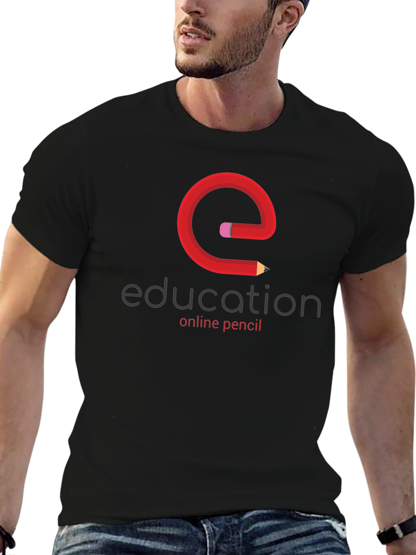Education Online Pencil T-Shirt