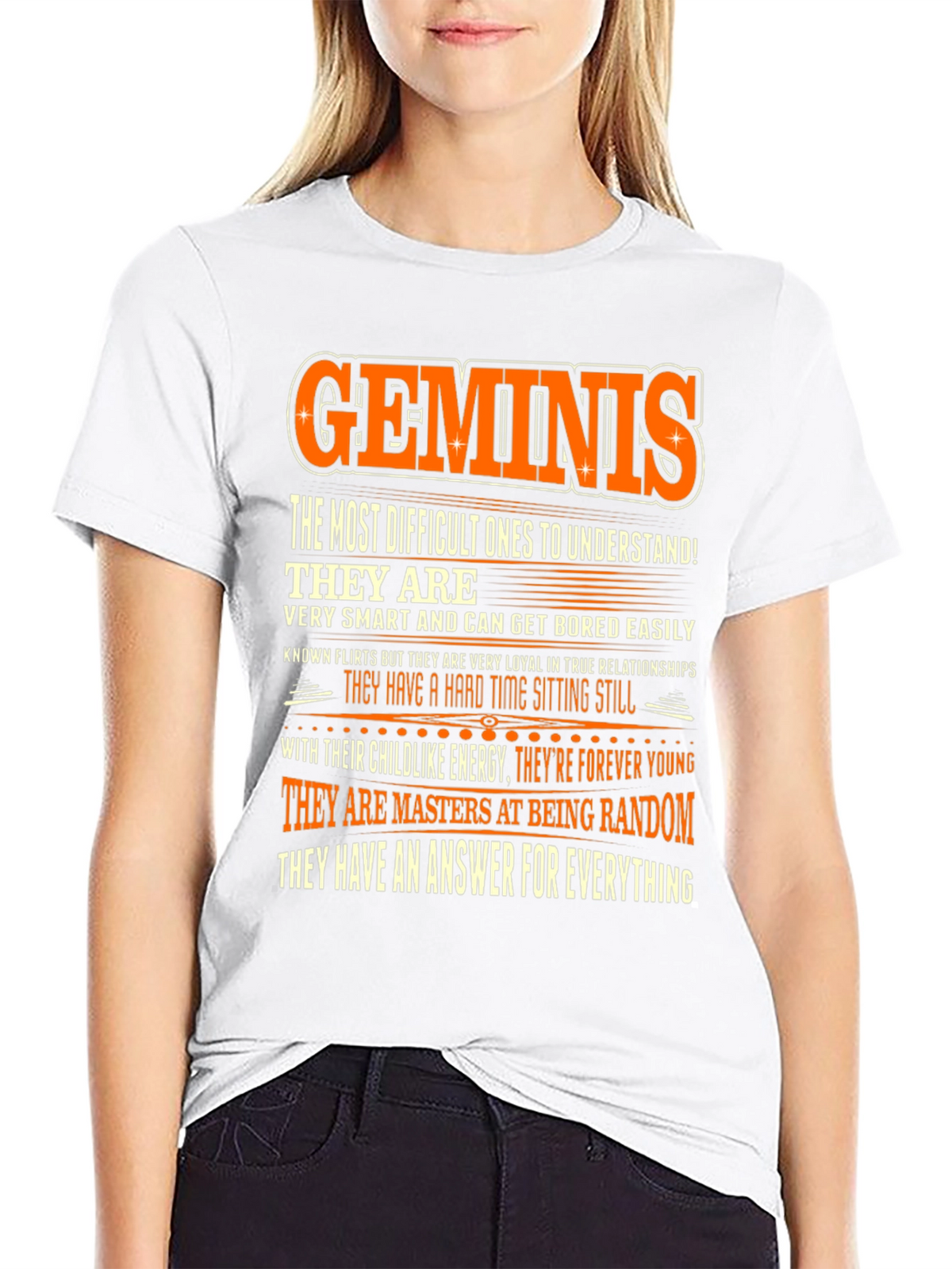 Gemini Zodiac T-Shirt - Random & Smart