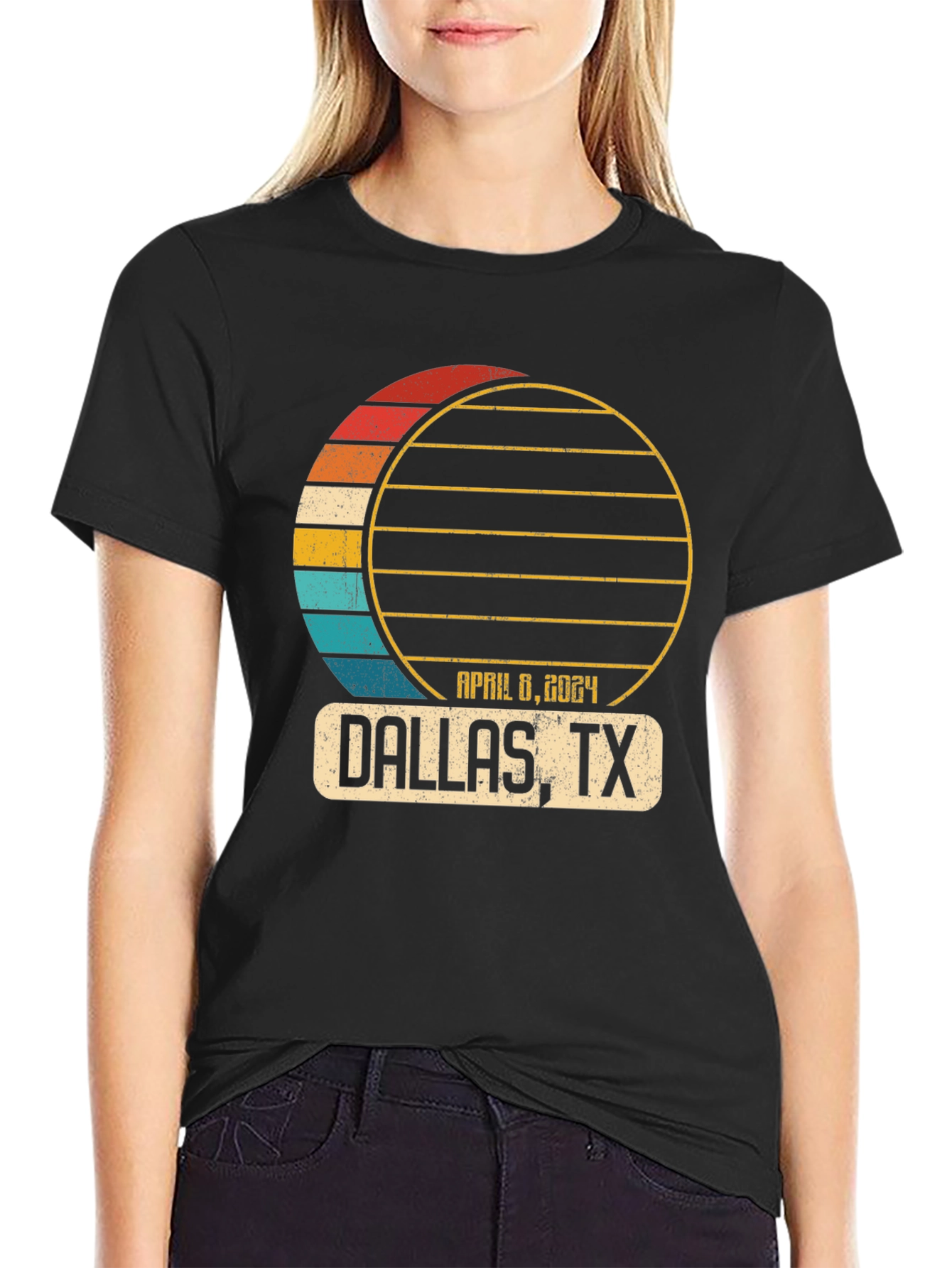 Dallas TX April 8 2024 Eclipse T-Shirt