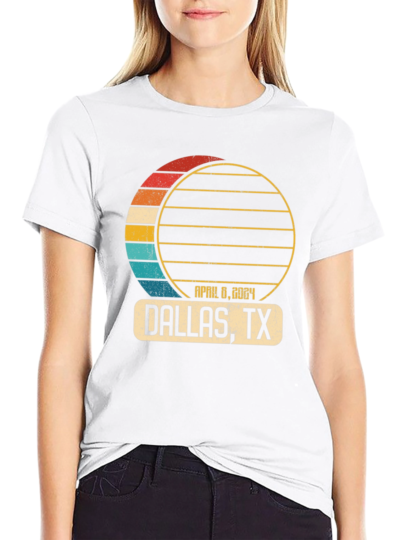 Dallas TX April 8 2024 Eclipse T-Shirt