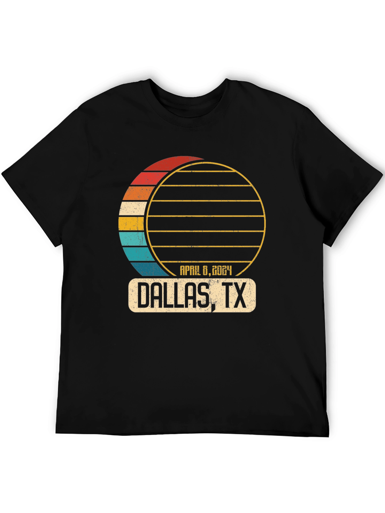Dallas TX April 8 2024 Eclipse T-Shirt