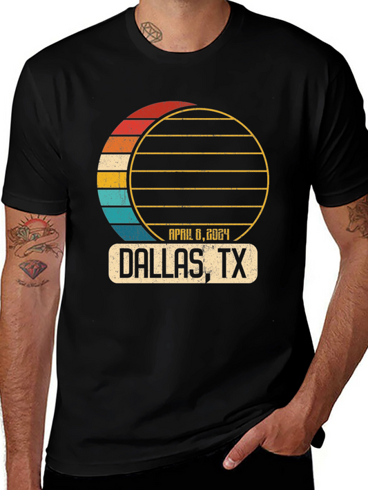 Dallas TX April 8 2024 Eclipse T-Shirt