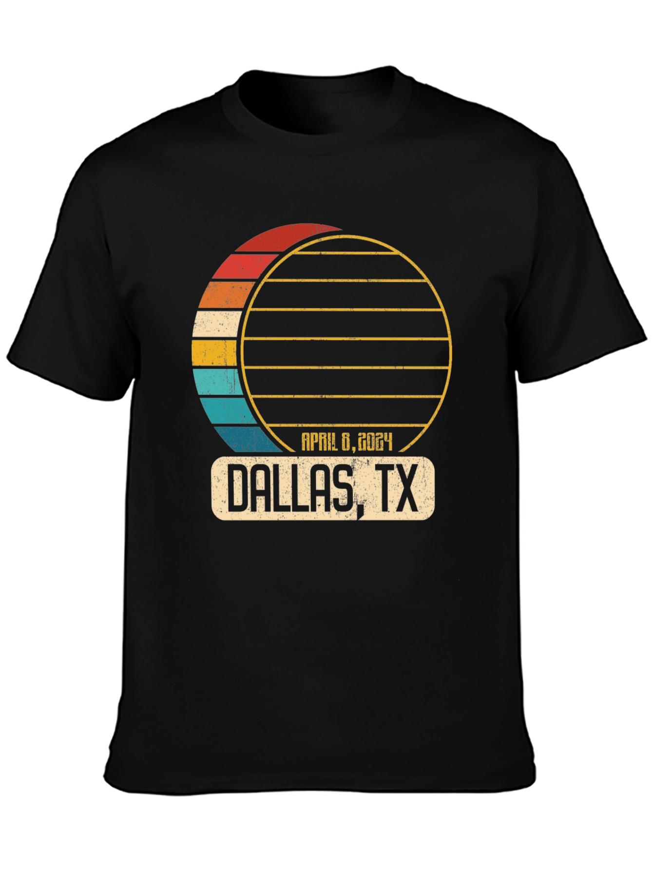 Dallas TX April 8 2024 Eclipse T-Shirt