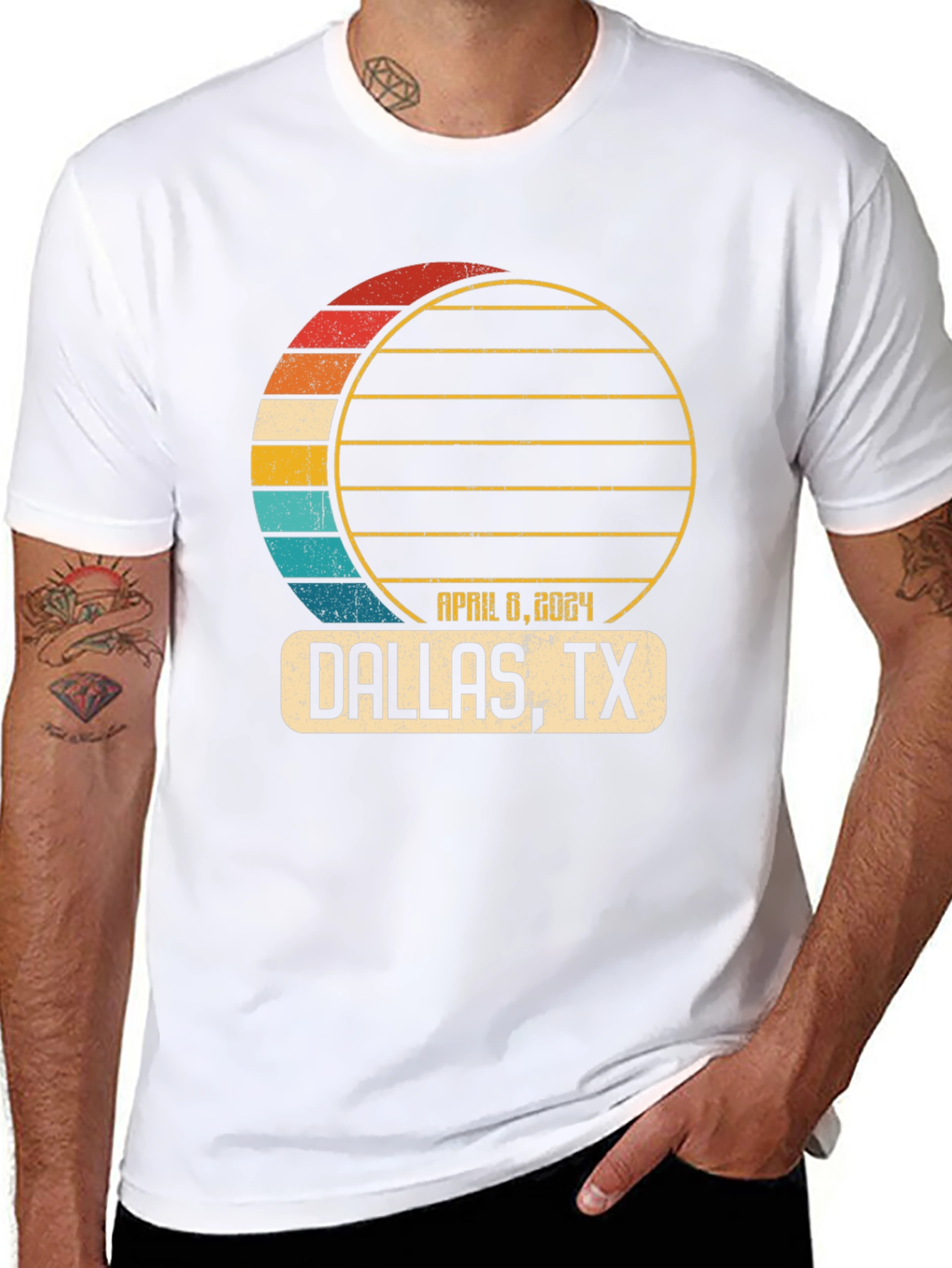 Dallas TX April 8 2024 Eclipse T-Shirt