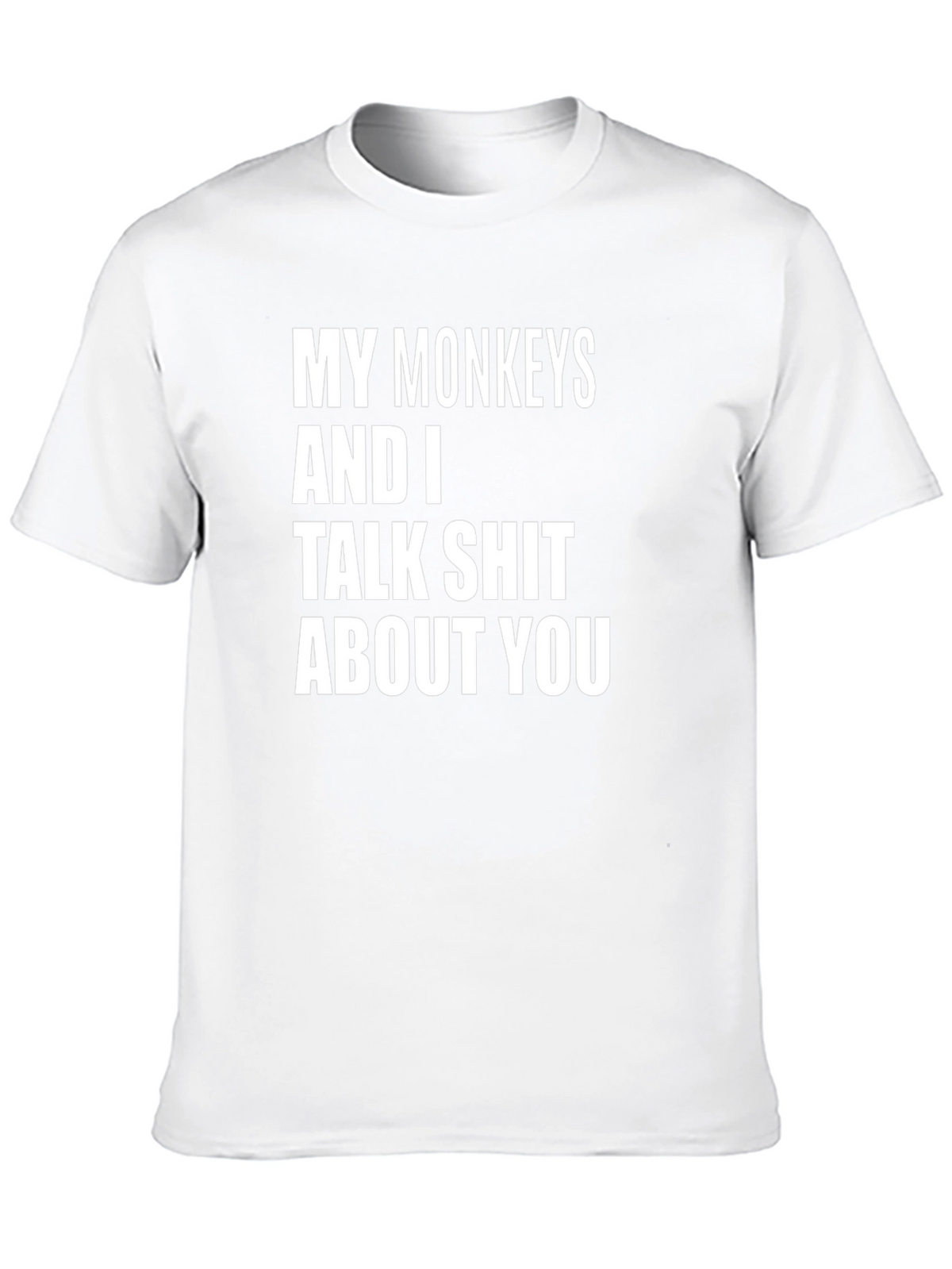 Funny My Monkeys and I Graphic Tee