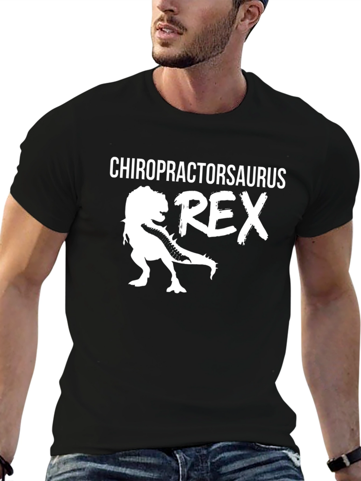 Chiropractorsaurus Rex Funny T-Shirt