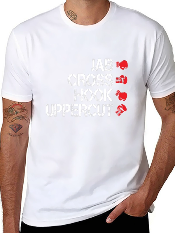 Boxing Moves Graphic Tee