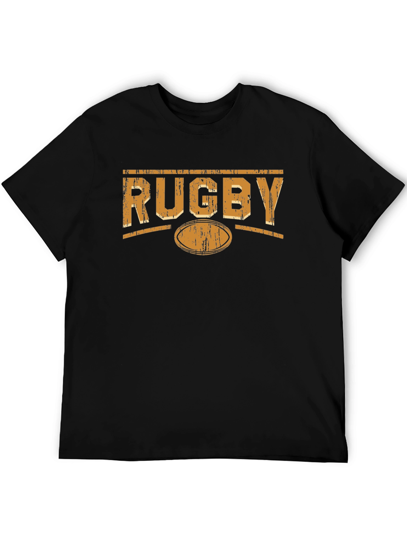 Rugby Graphic Black T-Shirt
