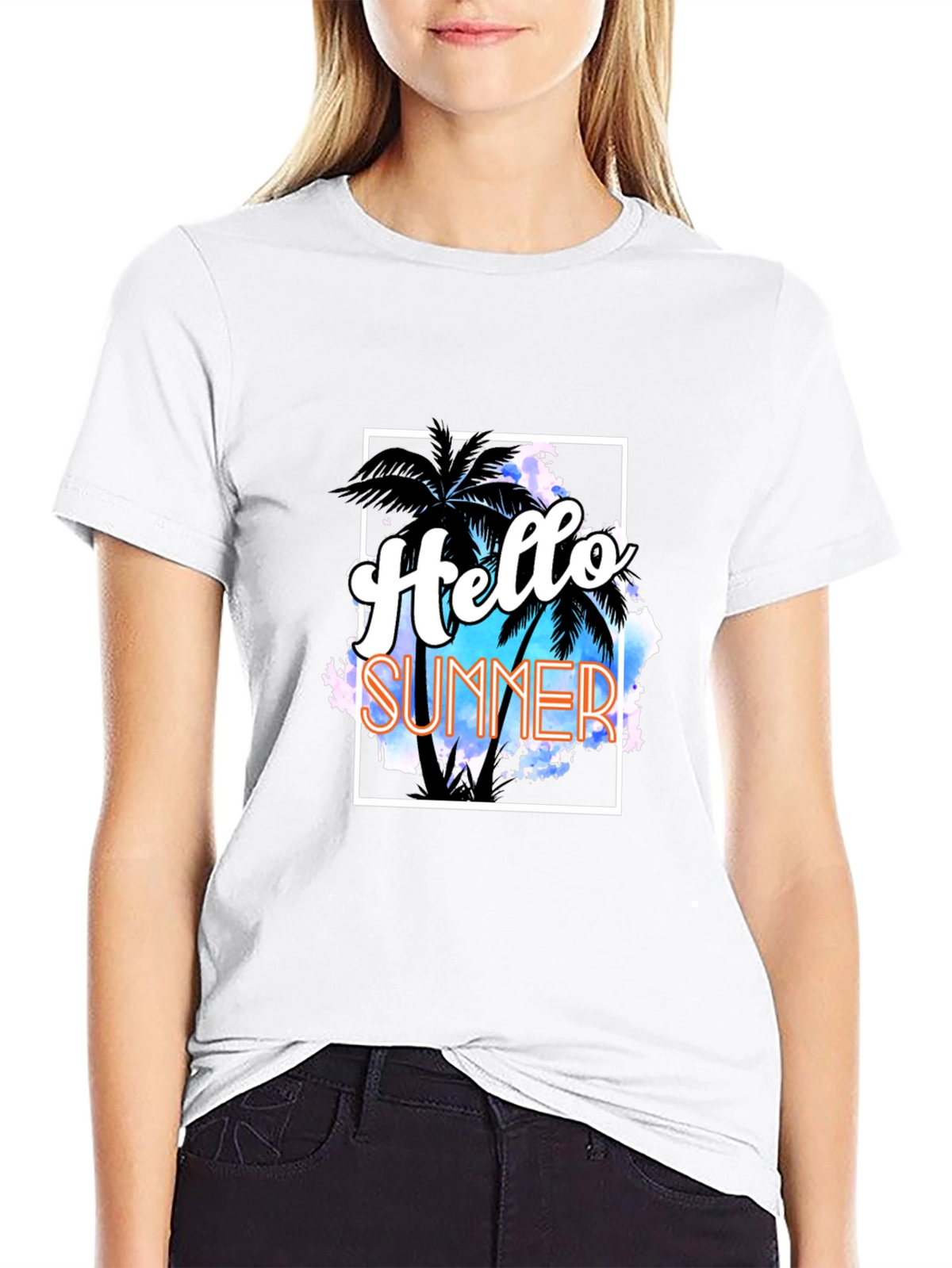 Hello Summer Graphic Tee