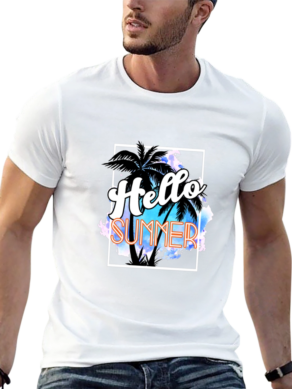 Hello Summer Graphic Tee