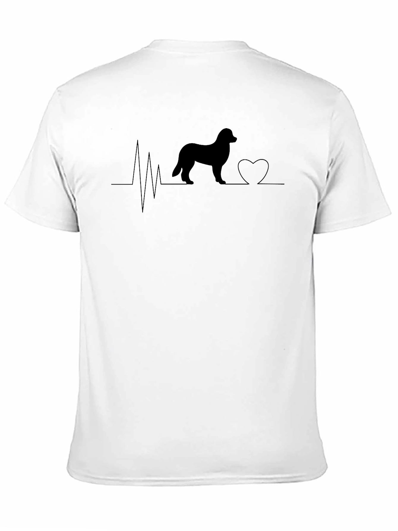 Dog Lover Heartbeat T-Shirt