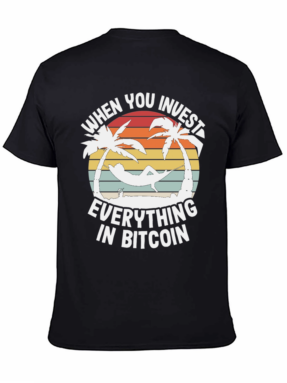 Bitcoin Investment Graphic Tee - Relax and Invest!