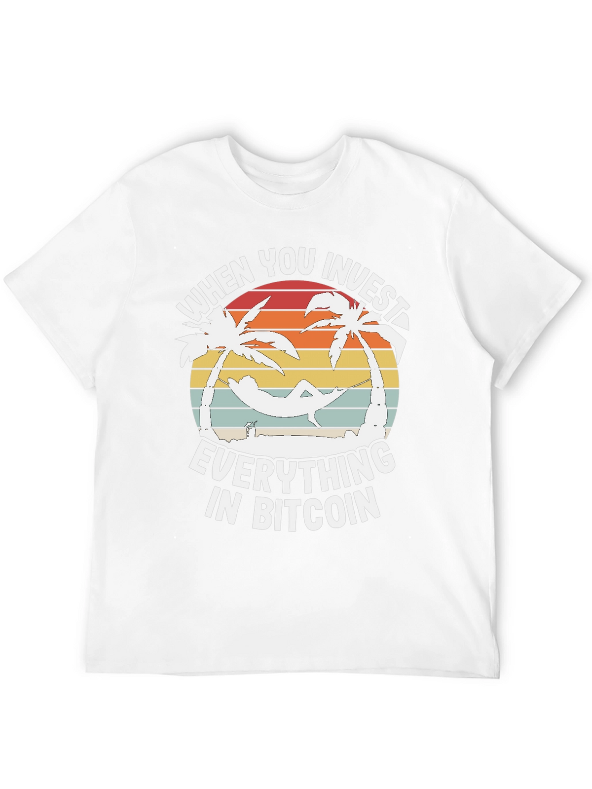 Bitcoin Investment Graphic Tee - Relax and Invest!