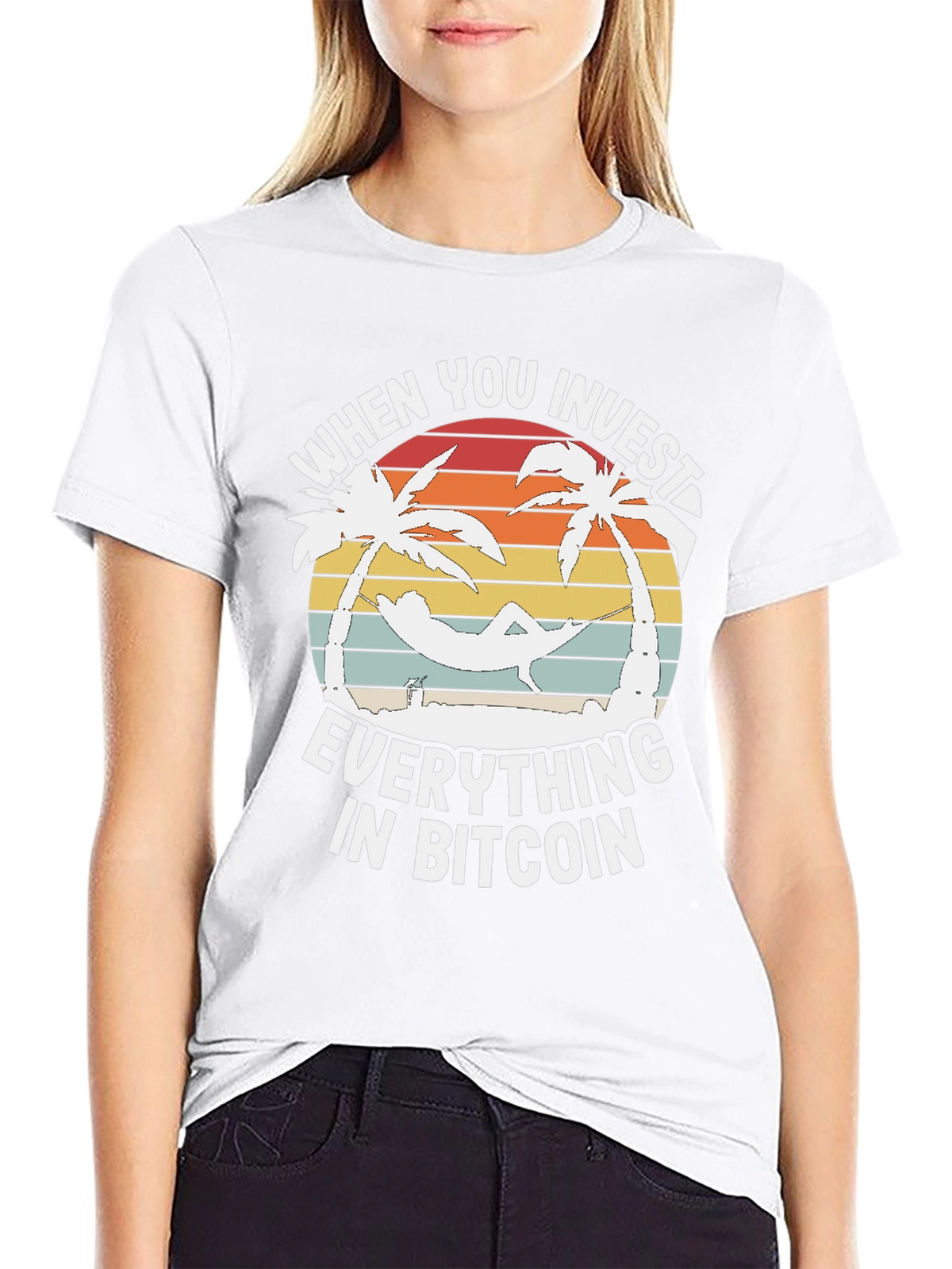 Bitcoin Investment Graphic Tee - Relax and Invest!