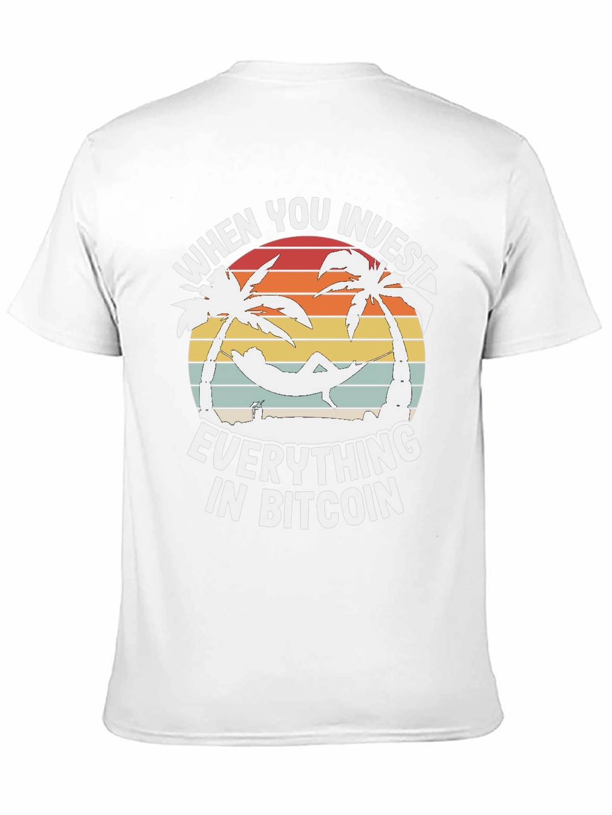 Bitcoin Investment Graphic Tee - Relax and Invest!