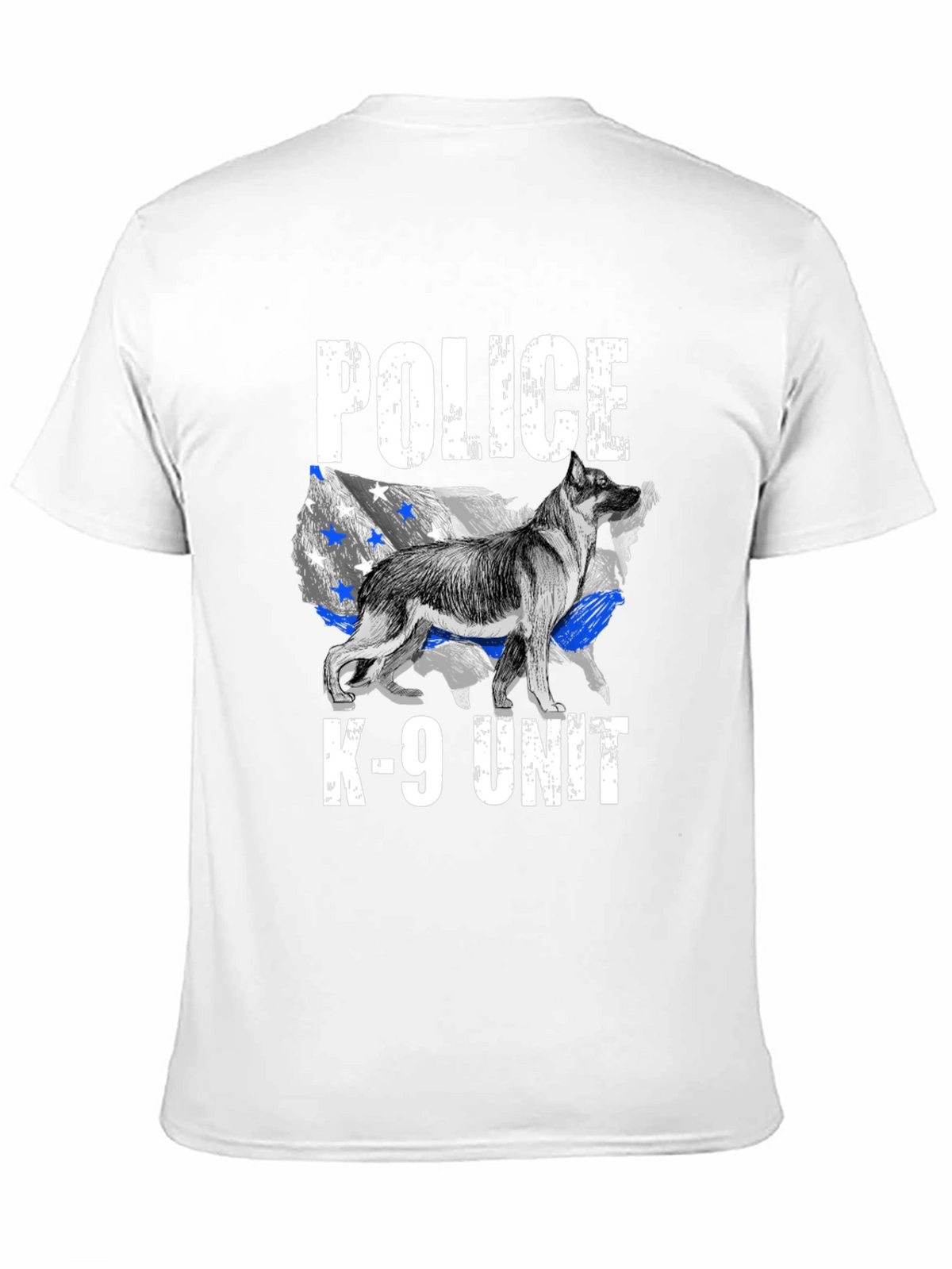 Police K-9 Unit Dog Graphic Tee
