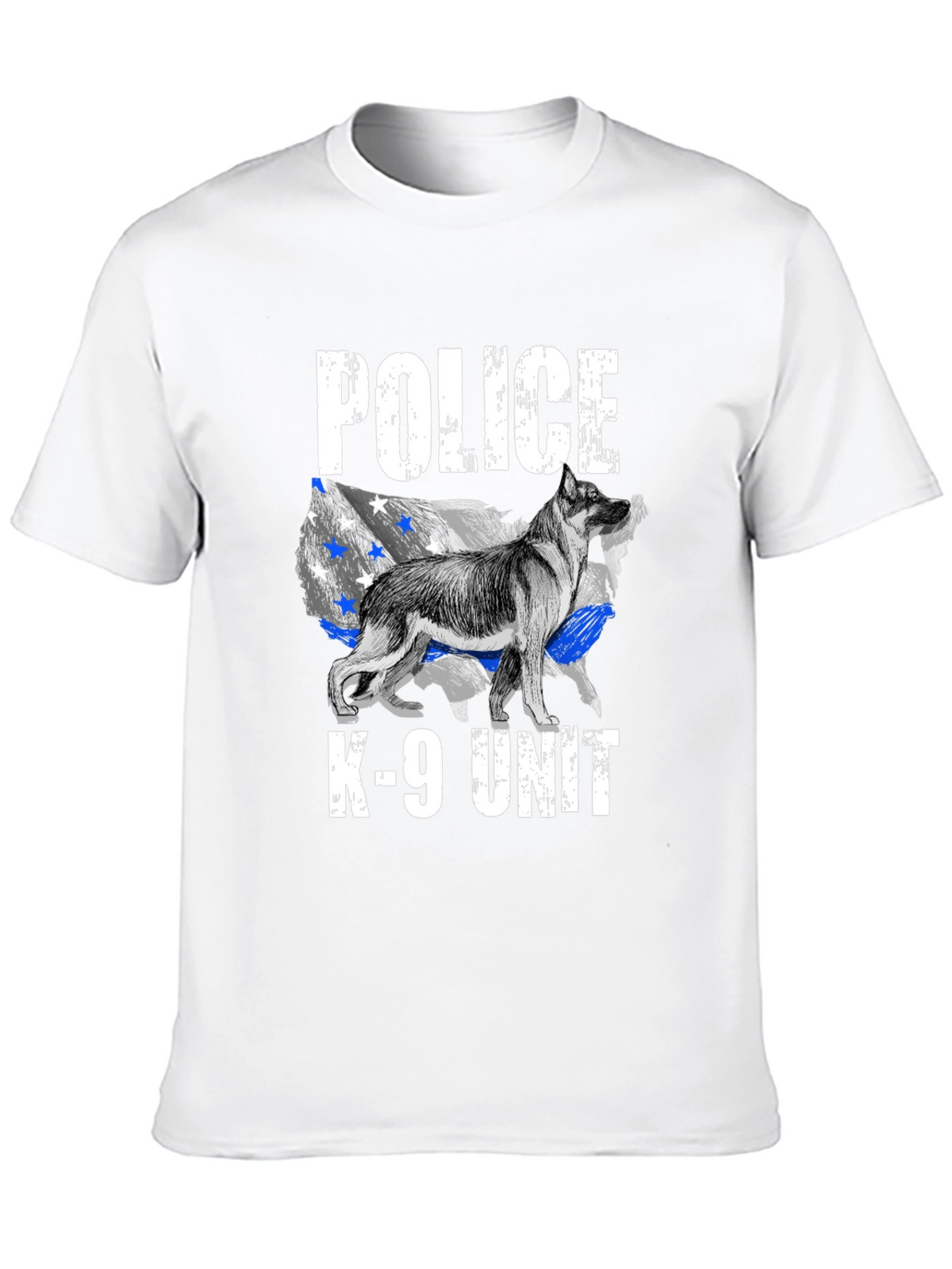 Police K-9 Unit Dog Graphic Tee