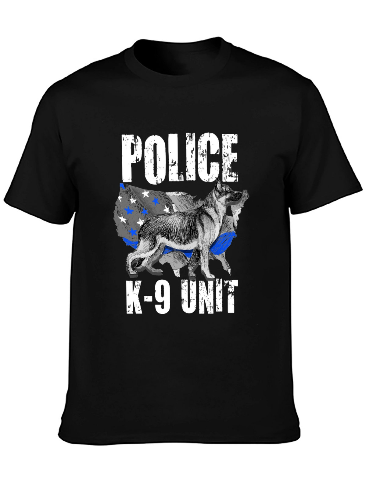 Police K-9 Unit Dog Graphic Tee
