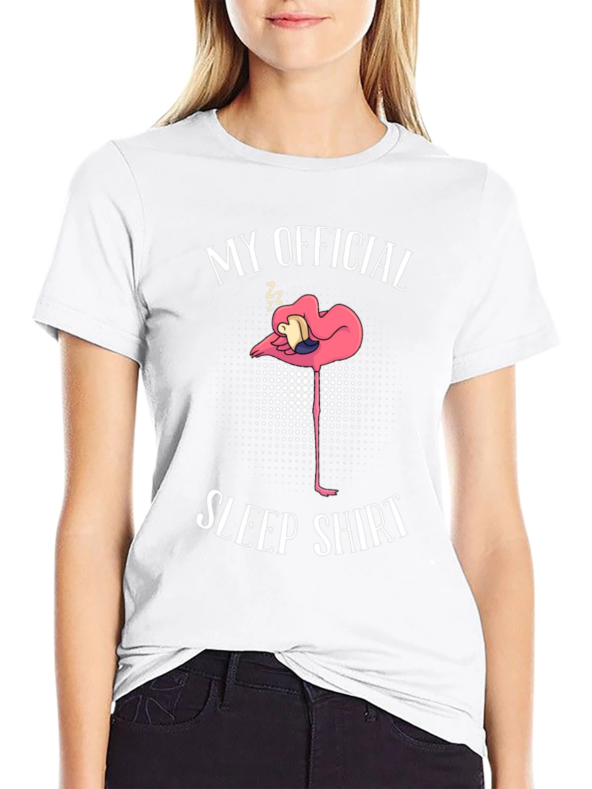 My Official Sleep Shirt Flamingo T-Shirt
