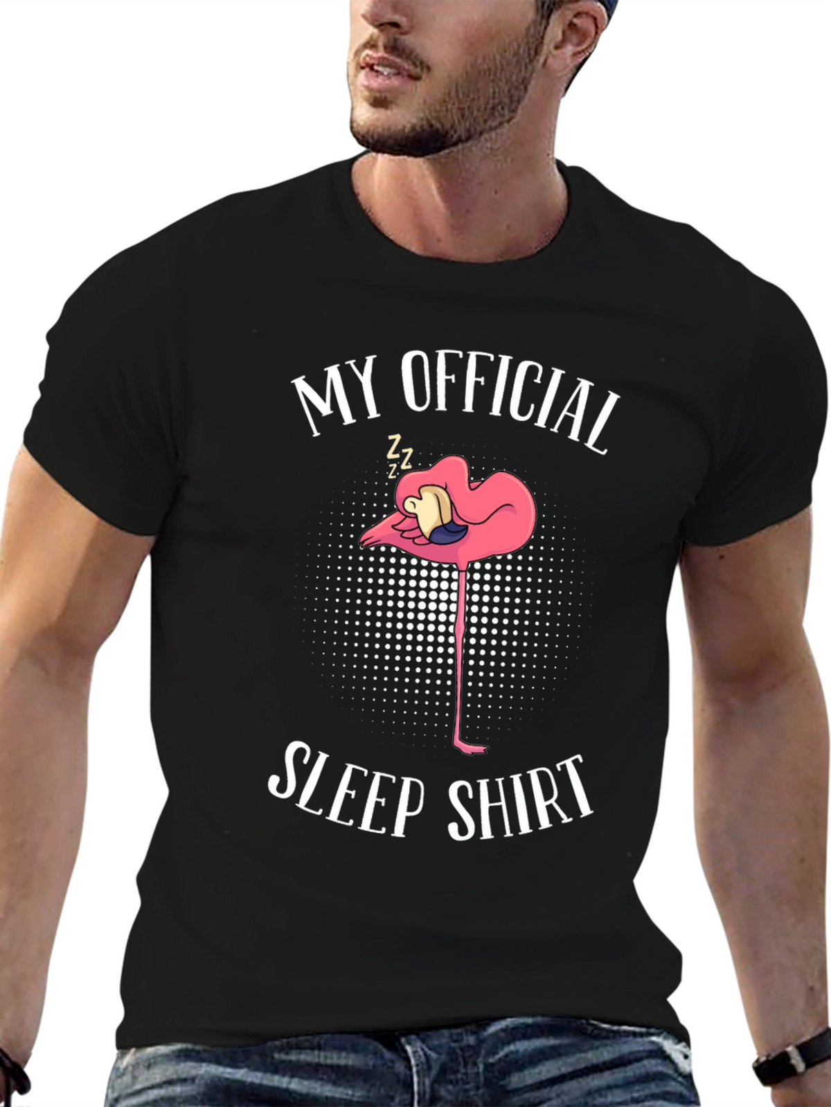 My Official Sleep Shirt Flamingo T-Shirt