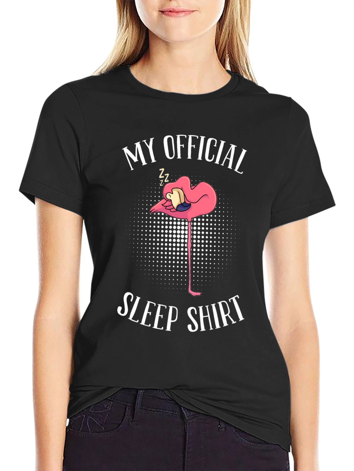 My Official Sleep Shirt Flamingo T-Shirt