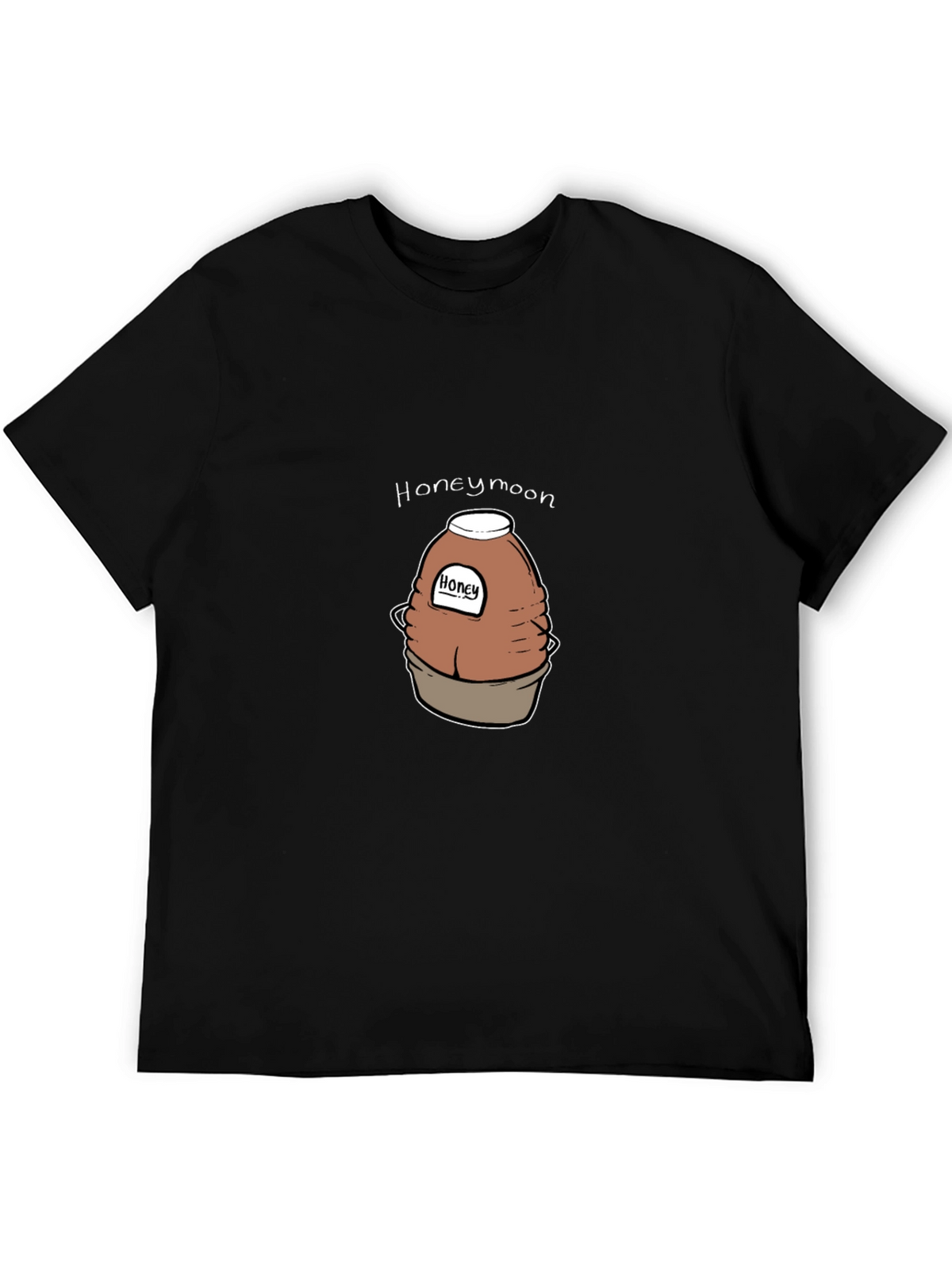 Honeymoon Honey Jar T-Shirt - Black