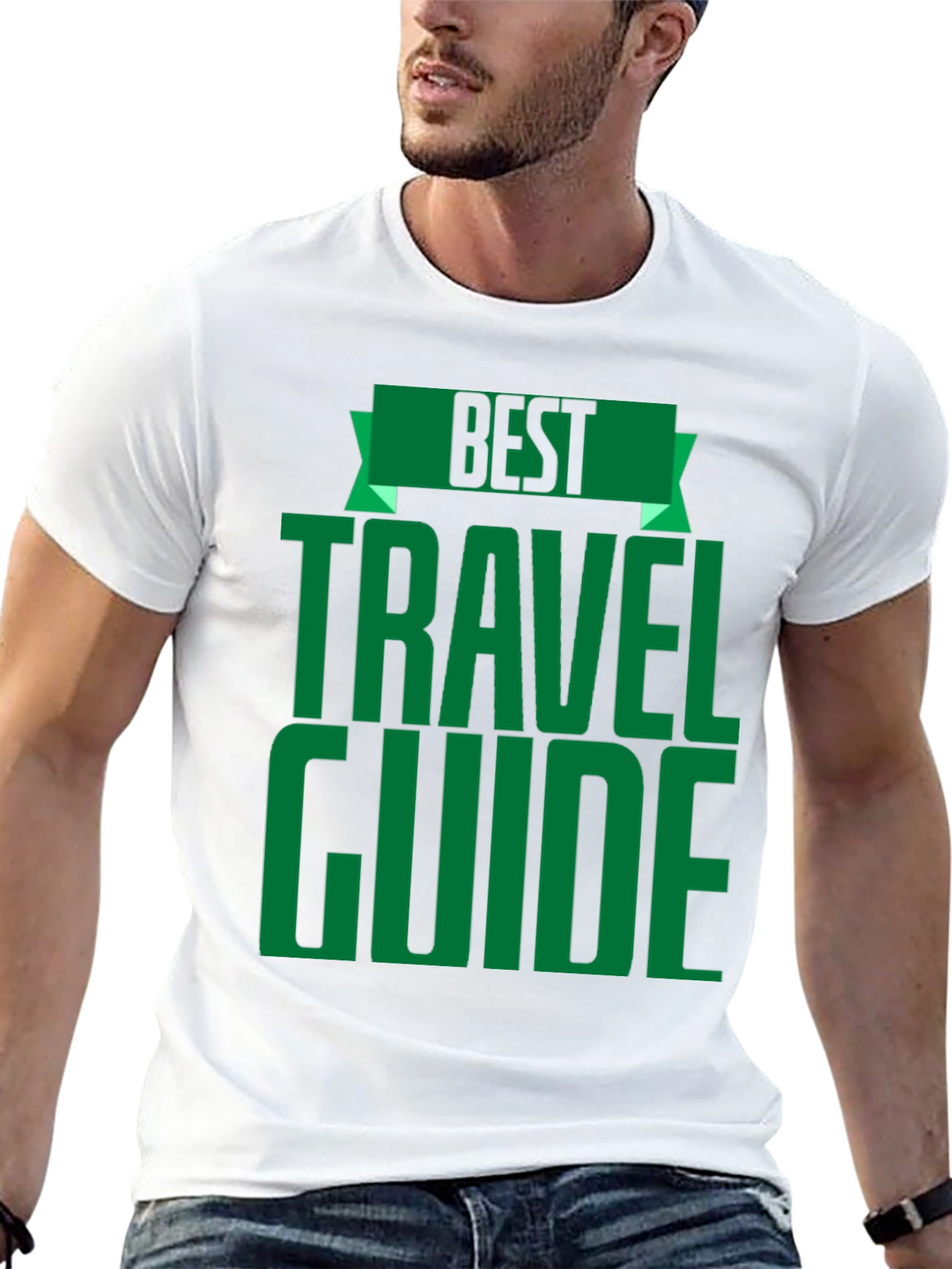 Best Travel Guide T-Shirt - Novelty Graphic Tee