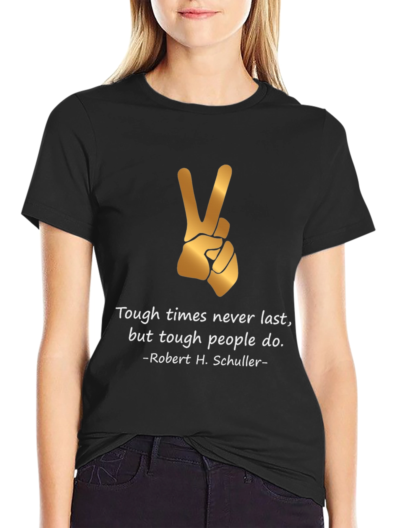 Tough Times Peace Sign T-Shirt