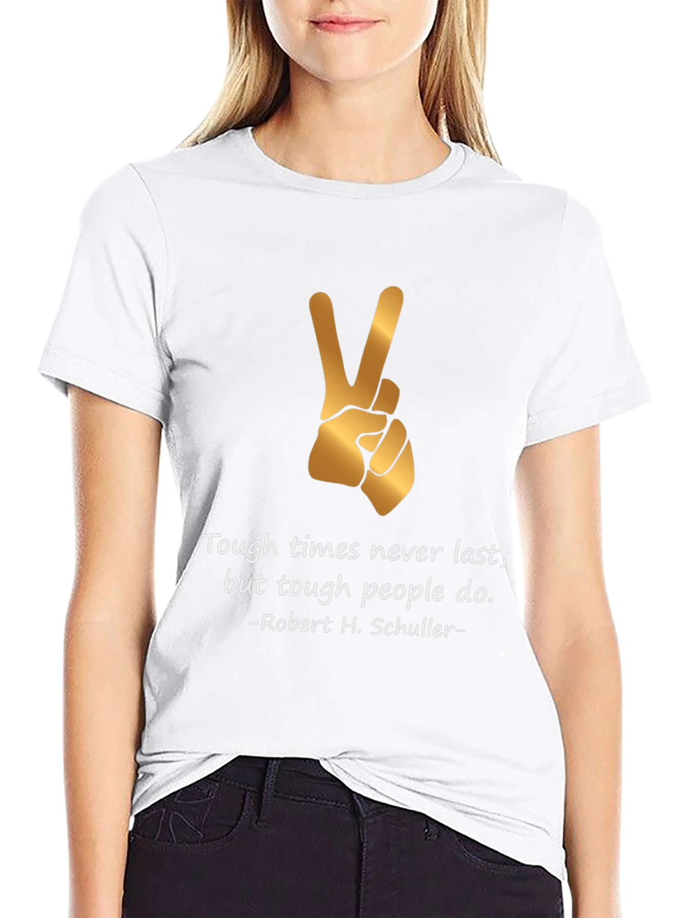 Tough Times Peace Sign T-Shirt
