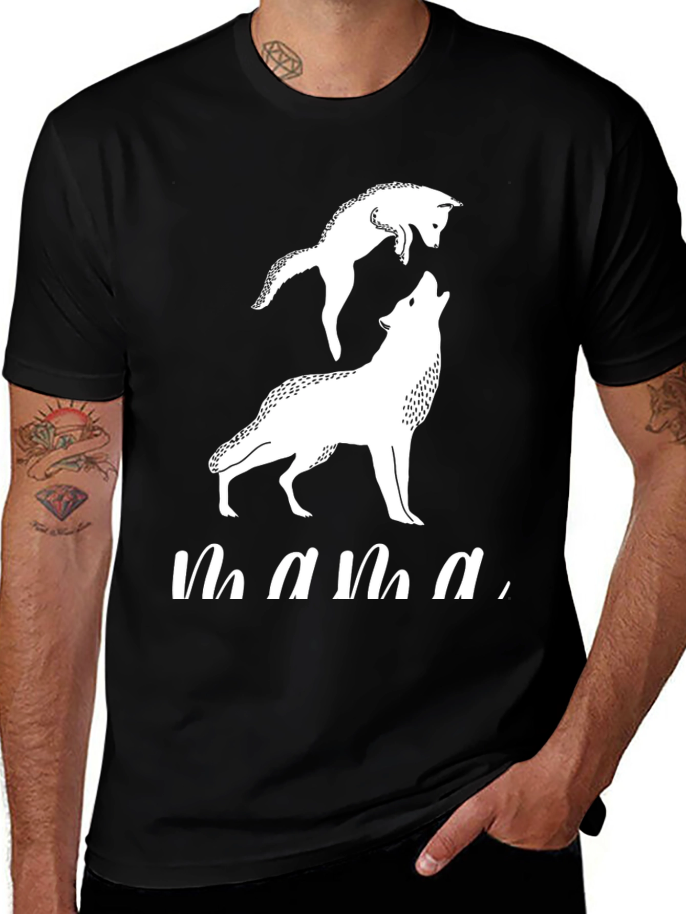 Wolf Mama Graphic T-Shirt