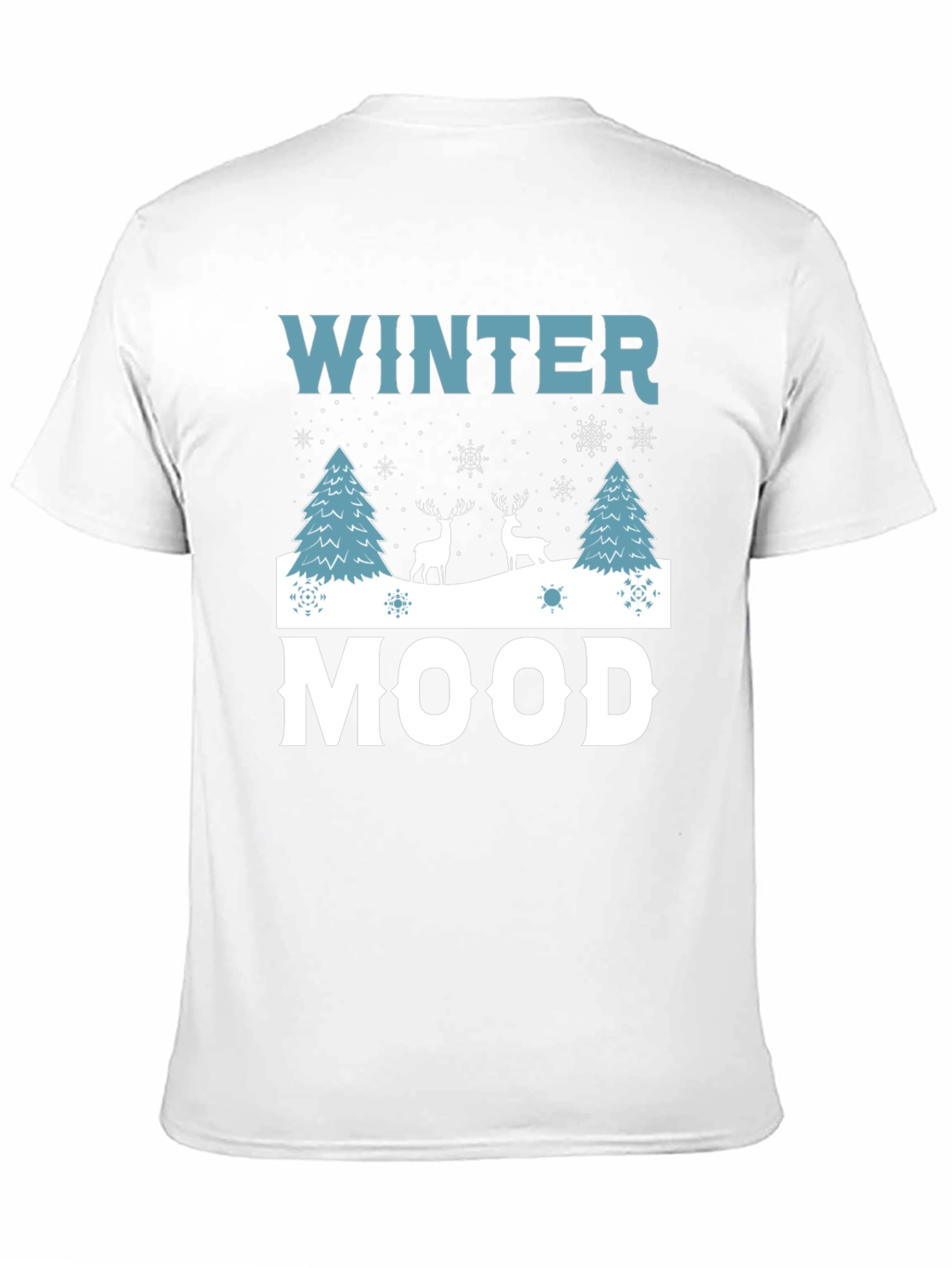 Winter Mood Graphic Tee - Holiday Shirt
