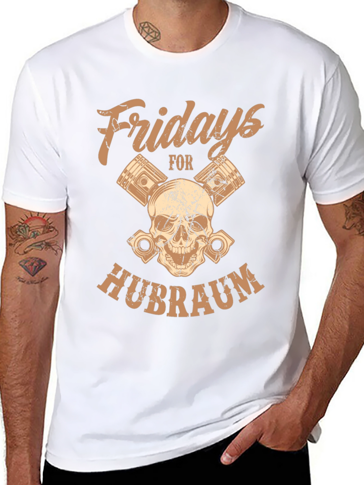 Fridays for Hubraum Graphic Tee - Black