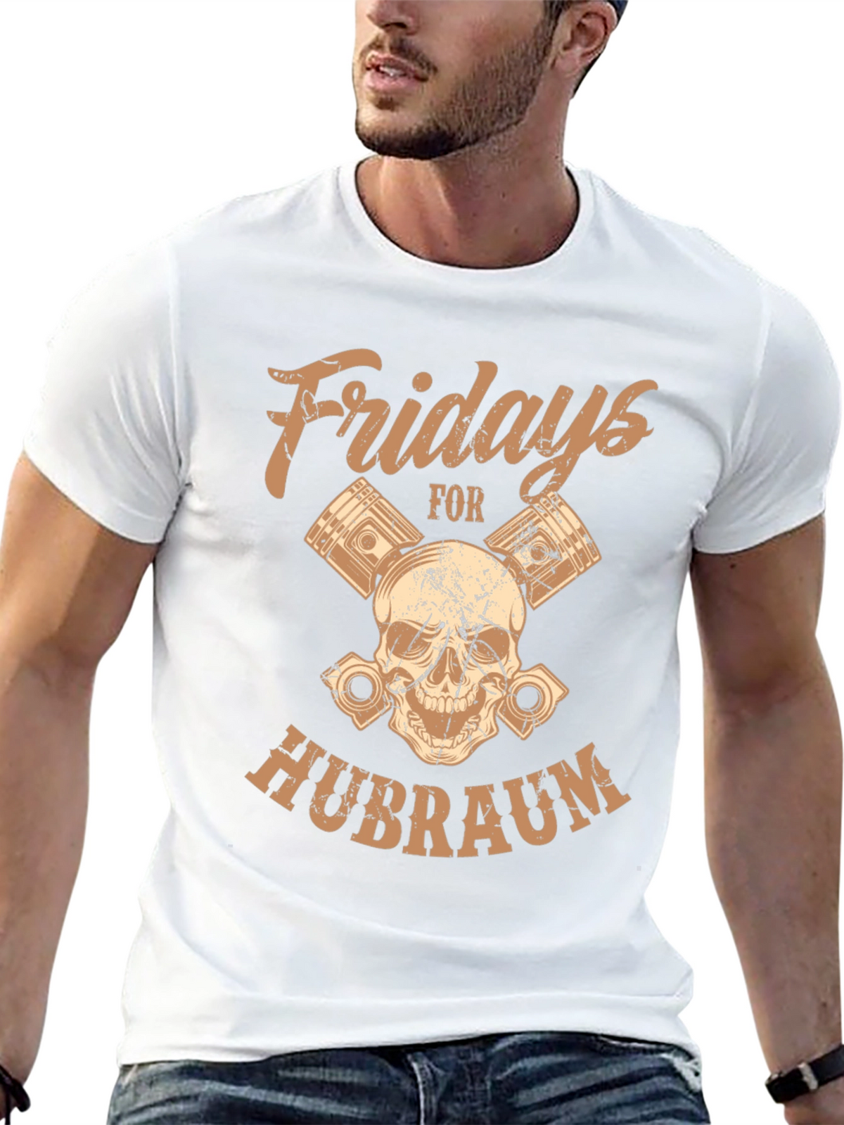Fridays for Hubraum Graphic Tee - Black