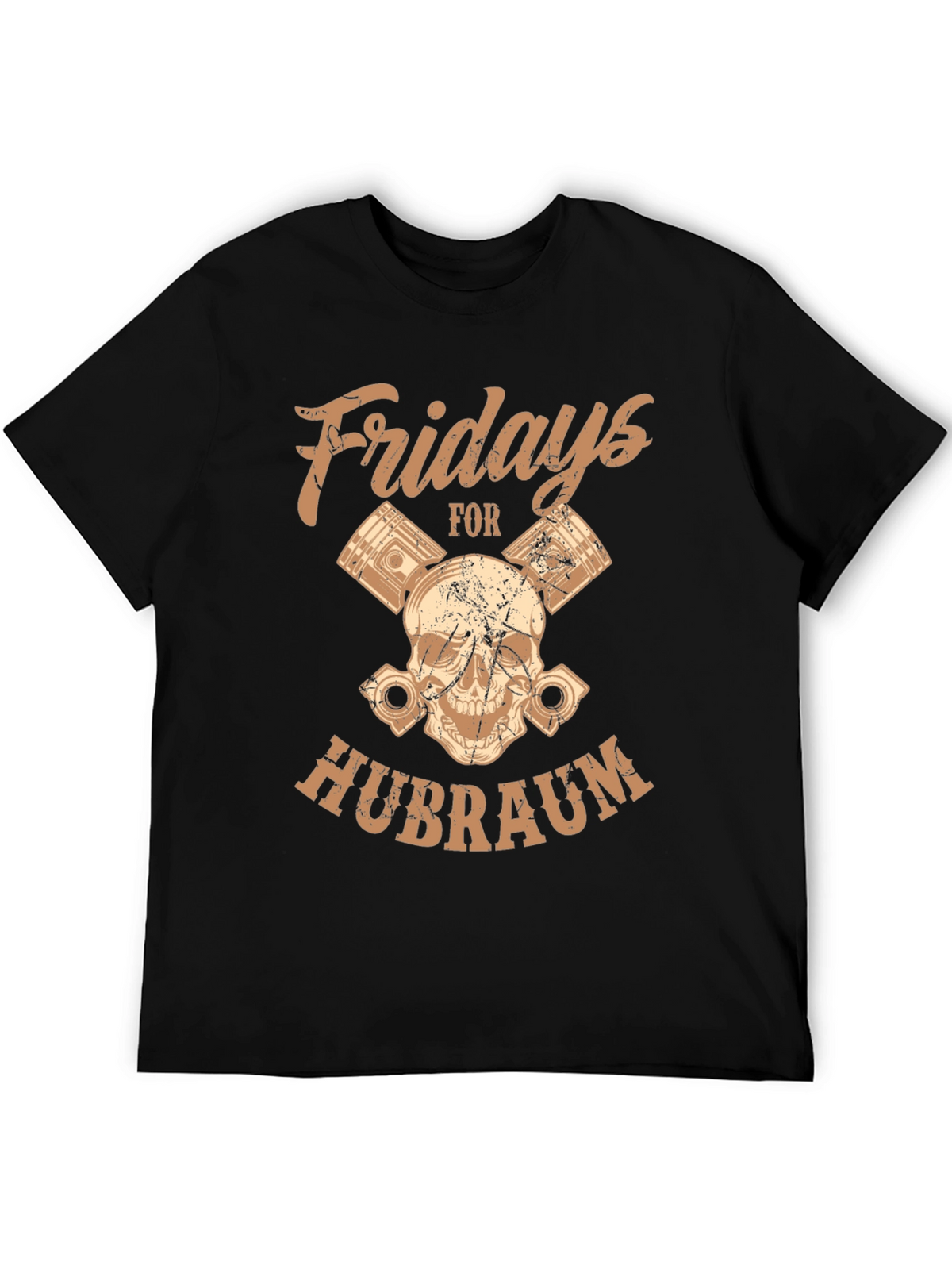 Fridays for Hubraum Graphic Tee - Black