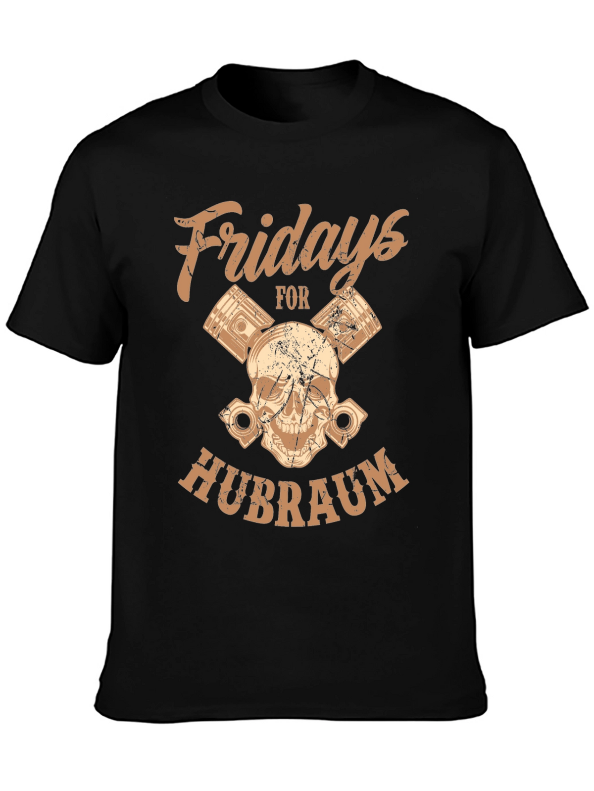 Fridays for Hubraum Graphic Tee - Black