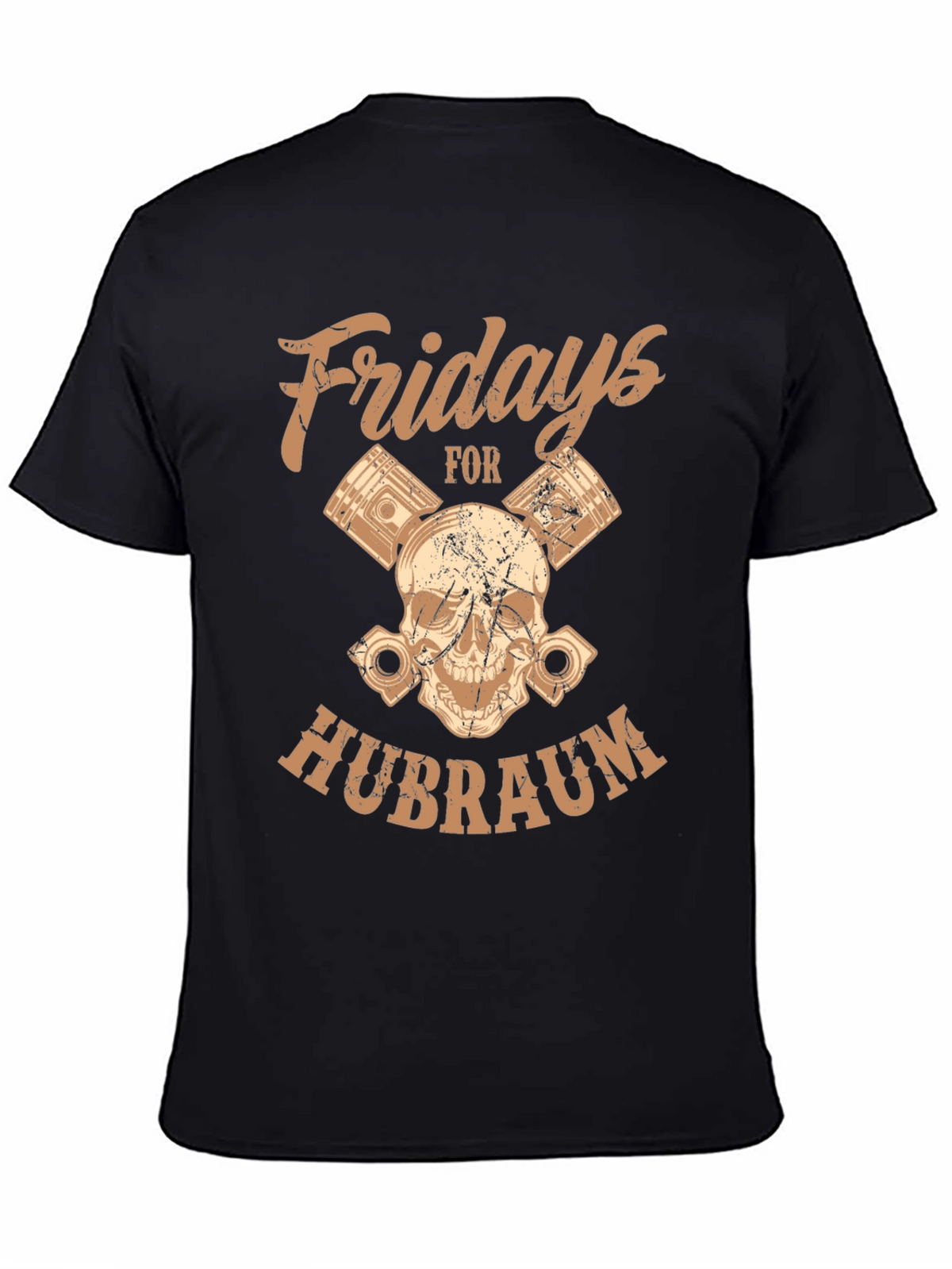Fridays for Hubraum Graphic Tee - Black
