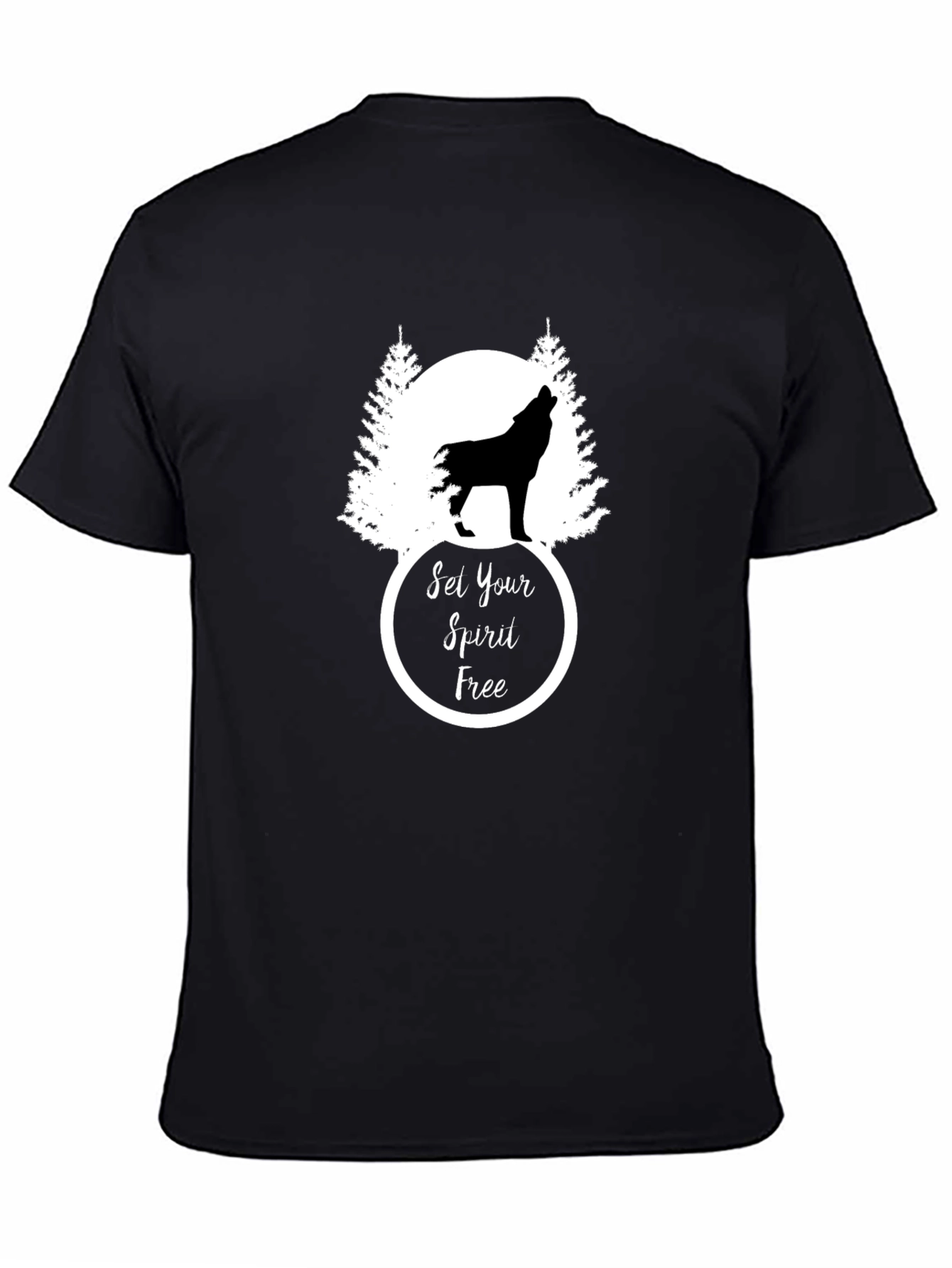 Set Your Spirit Free Wolf T-Shirt