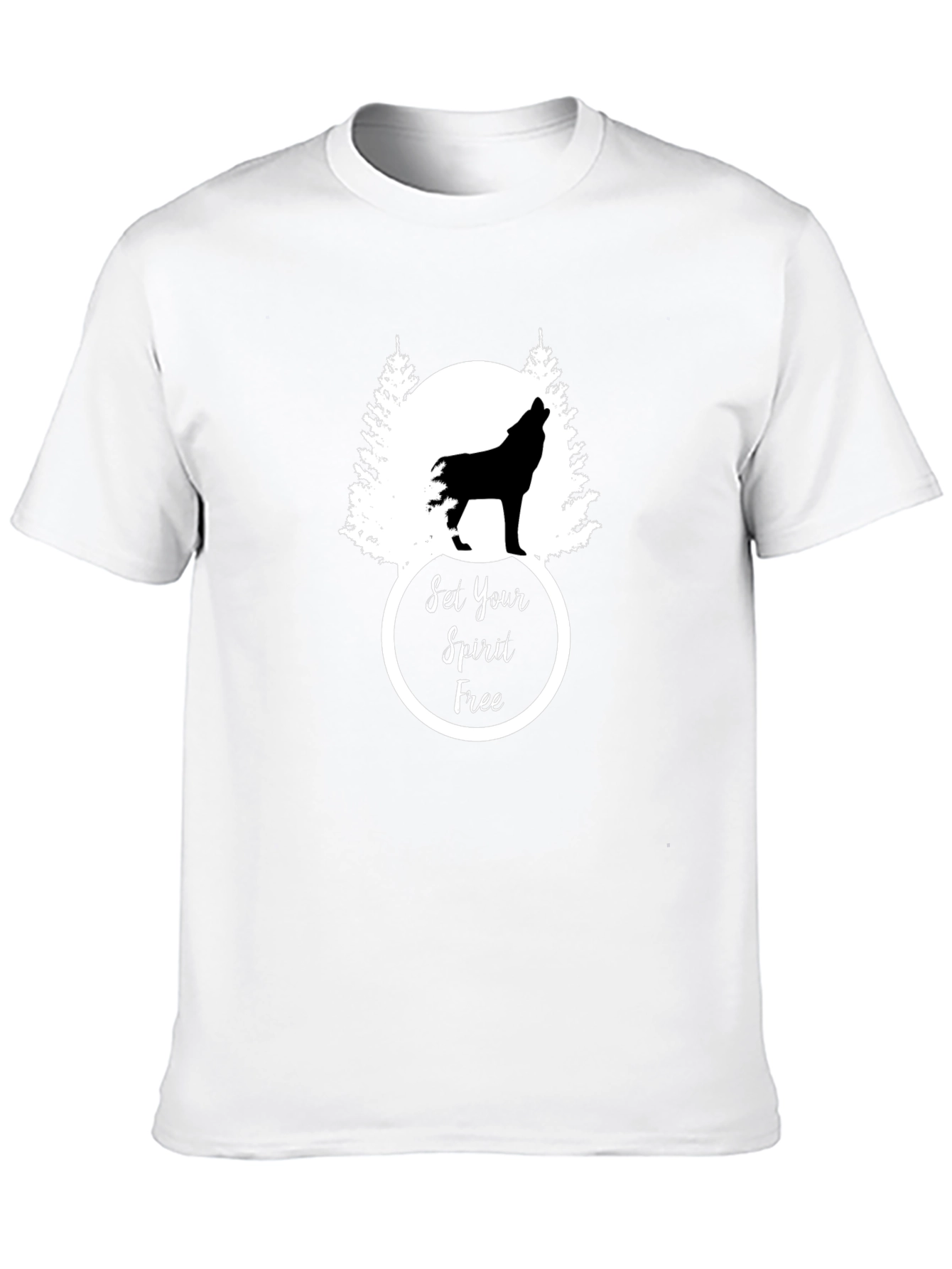 Set Your Spirit Free Wolf T-Shirt
