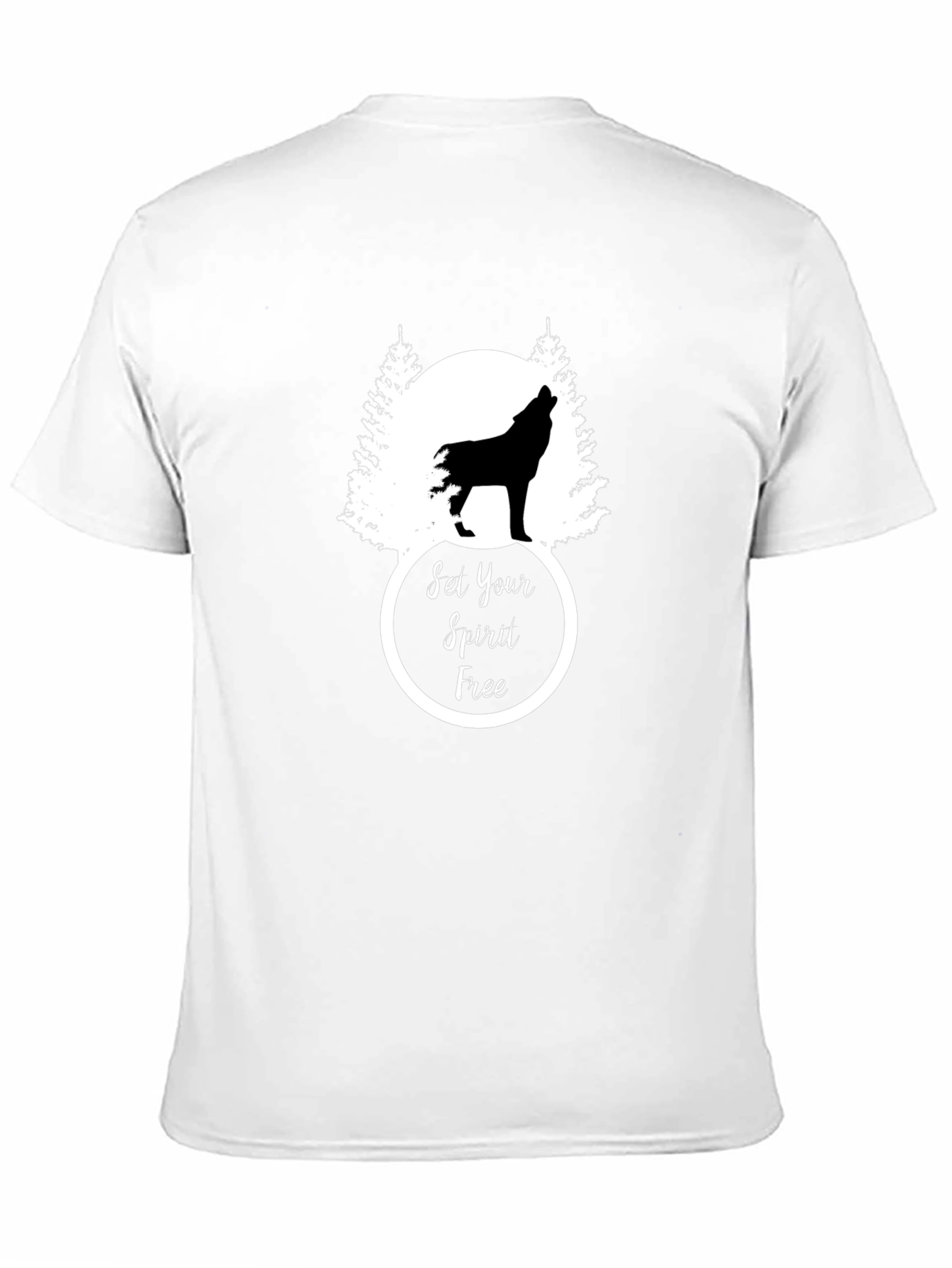 Set Your Spirit Free Wolf T-Shirt