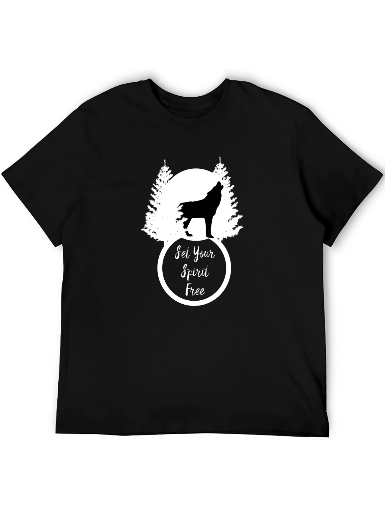 Set Your Spirit Free Wolf T-Shirt